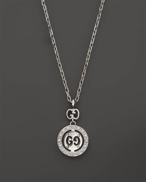 gucci necklace red heart|gucci icon necklace white gold.